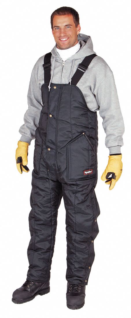 H4969 Bib Overalls Navy Size 46x33-1/2 In.