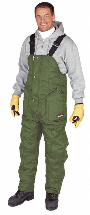H4969 Bib Overalls Sage Size 42x31 In.