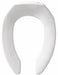 Toilet Seat Elongated Bowl Open Front