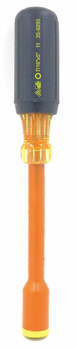 Nut Driver 7/16 Solid Ins 5 