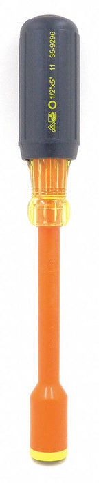 Nut Driver 1/2 Solid Ins 5 