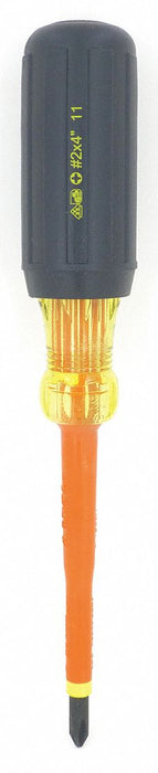 Insulatd Screwdriver Phillips #2x4 Rnd