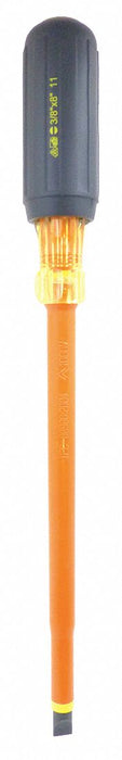 Insulatd Screwdriver Slotted 3/8x8 Rnd