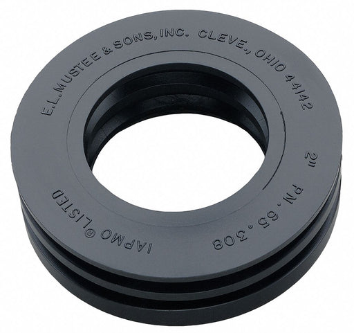 Drain Seal Rubber Black 2 In