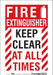 Safety Sign 10 in x 7 in Vinyl