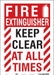 Safety Sign 14 in x 10 in Vinyl