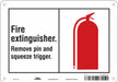 Safety Sign 7 in x 10 in Aluminum