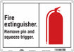 Safety Sign 10 in x 14 in Polyethylene