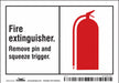 Safety Sign 3 1/2 in x 5 in Vinyl
