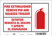 Safety Sign 7 in x 10 in Vinyl