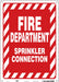 Safety Sign 14 in x 10 in Aluminum