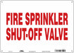 Safety Sign 10 in x 14 in Polyethylene