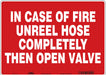 Safety Sign 10 in x 14 in Polyethylene