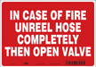 Safety Sign 7 in x 10 in Vinyl