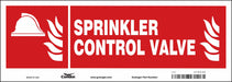 Safety Sign 5 in x 14 in Polyethylene