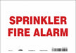 Safety Sign 7 in x 10 in Vinyl