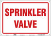 Safety Sign 10 in x 14 in Aluminum