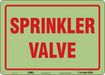 Safety Sign 10 in x 14 in Polyethylene