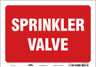 Safety Sign 7 in x 10 in Vinyl