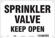 Safety Sign 7 in x 10 in Polyethylene