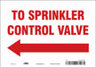 Safety Sign 7 in x 10 in Vinyl
