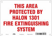 Safety Sign 7 in x 10 in Polyethylene