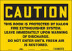 Safety Sign 10 in x 14 in Vinyl