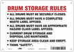 Safety Sign 7 in x 10 in Aluminum