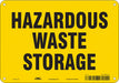 Safety Sign 7 inx10 in Polyethylene