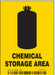 Safety Sign 4in x 2.875in Vinyl PK25
