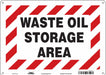 Safety Sign 10 inx14 in Aluminum