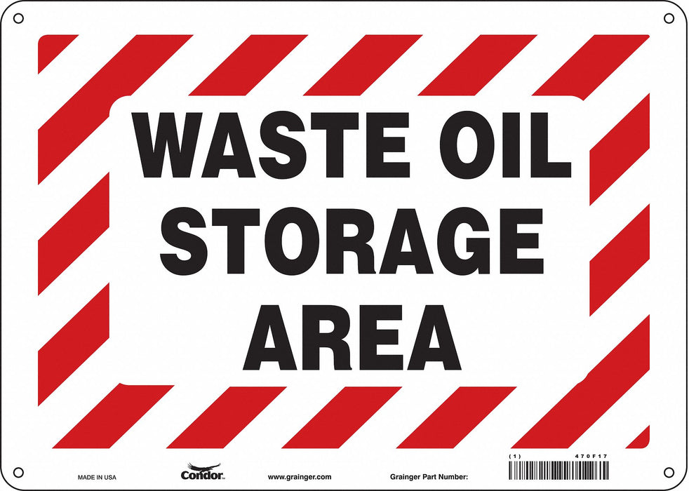 Safety Sign 10 inx14 in Aluminum