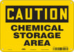 Safety Sign 7 inx10 in Polyethylene
