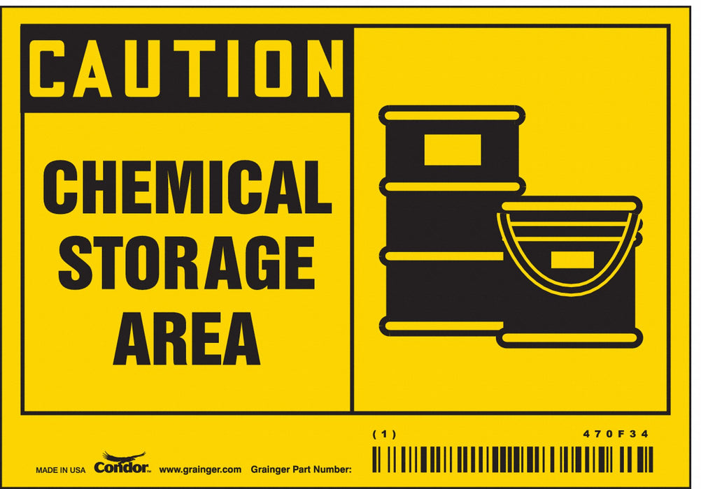 Safety Sign 3 1/2 inx5 in Vinyl