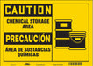 Safety Sign 10 inx14 in Vinyl