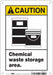 Safety Sign 10 in x 7 in Polyethylene