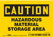 Safety Sign 3 1/2 inx5 in Vinyl