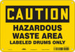Safety Sign 7 in x 10 in Aluminum