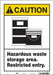 Safety Sign 14 in x 10 in Vinyl