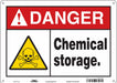 Safety Sign 10 in x 14 in Aluminum