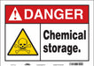Safety Sign 10 in x 14 in Vinyl