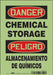 Safety Sign 10 inx7 in Glow Vinyl