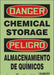 Safety Sign 14 in x 10 in Glow Vinyl