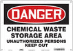 Safety Sign 10 in x 14 in Aluminum