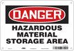 Safety Sign 7 in x 10 in Aluminum