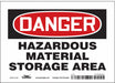 Safety Sign 5 in x 7 in Vinyl