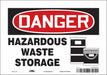 Safety Sign 7 inx10 in Vinyl