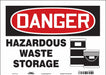 Safety Sign 10 inx14 in Vinyl