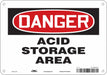 Safety Sign 7 in x 10 in Aluminum
