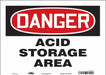 Safety Sign 10 inx14 in Vinyl